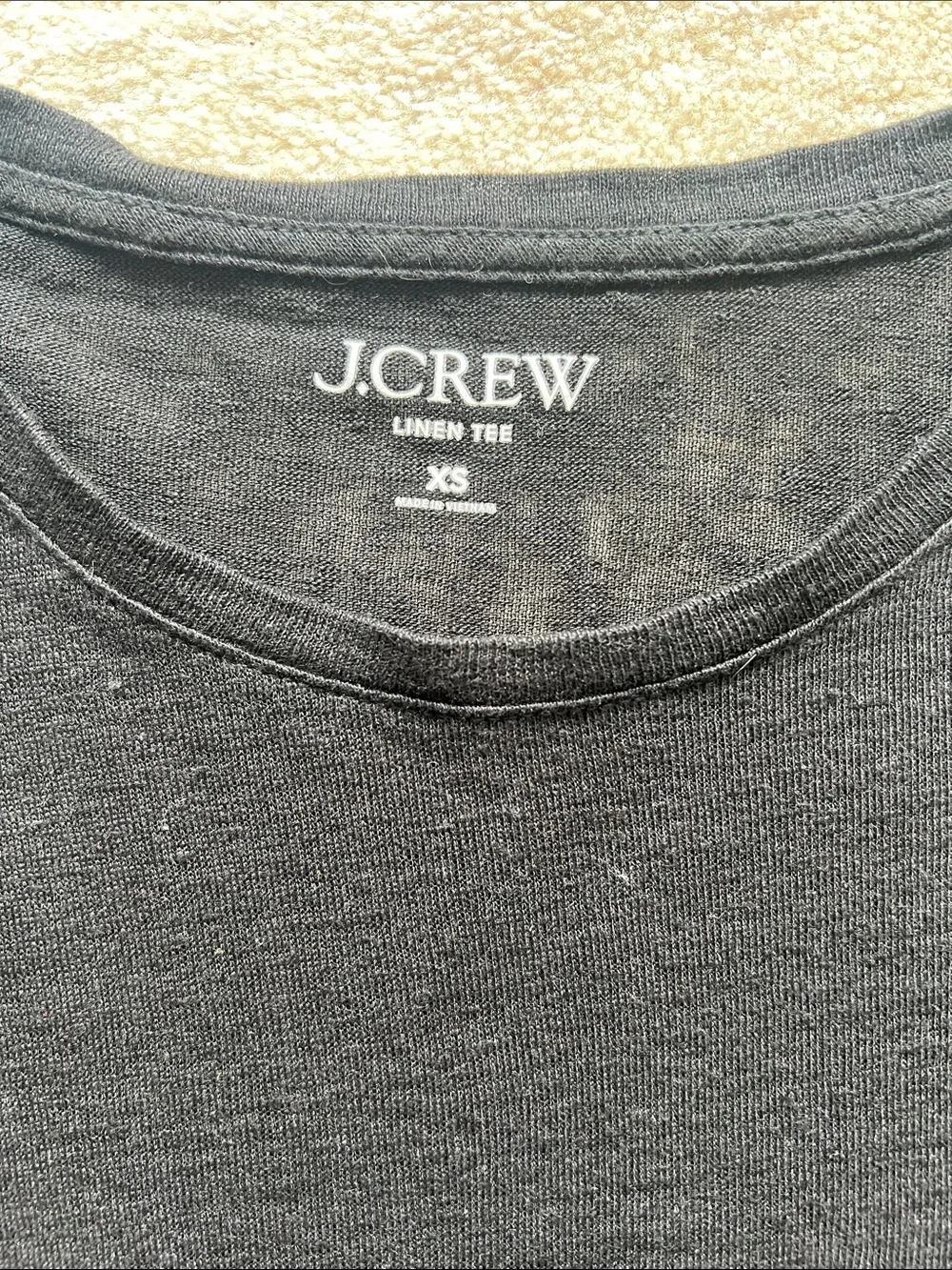 J. Crew relaxed linen long-sleeve T-shirt